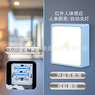 �ж�������18650�Q늳�� 4000mah�ķ����w�Б���ledСҹ�����ܙ�