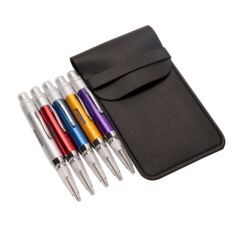 2ml鋁製香水管辦公中性筆消毒液體精華水分裝瓶化妝水噴霧瓶