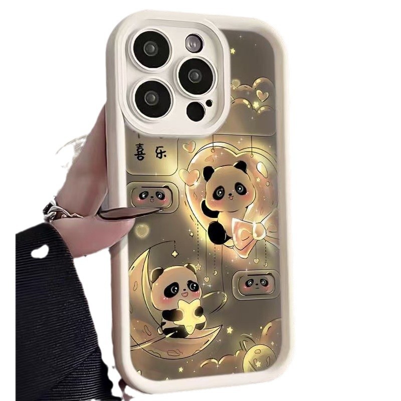 Para parejas iphone16promax funda para teléfono móvil niña Apple 15 anti-caída 14pro/13 lindo 12 nuevo