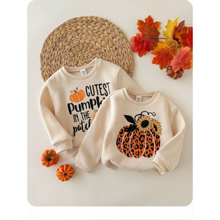 P 94594 Cartoon Print Crew Neck Hoodie ��ͨӡ���A�I�l��