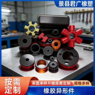 橡胶异形件机械橡胶零部件橡胶模压件减震杂件橡胶制品源头厂家