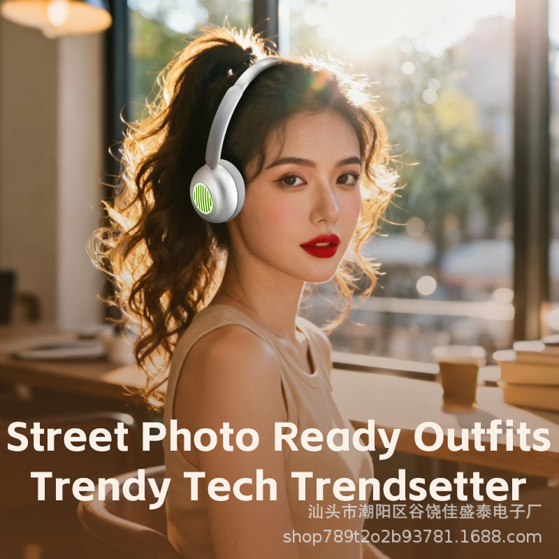 Retro auriculares SMY-M25 inalámbricos Bluetooth estilo digital con alta calidad de sonido en línea