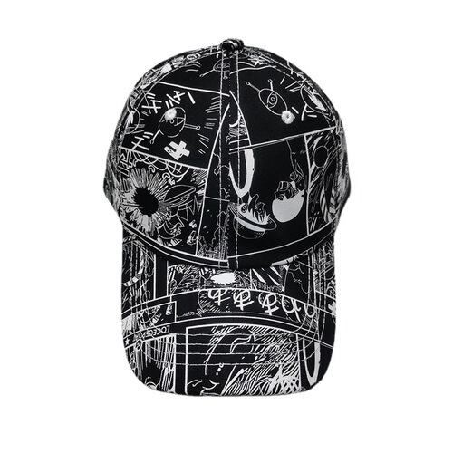 Japanese anime One Piece style baseball cap for men and women, couple casual versatile sun hat, duckbill fashion cap