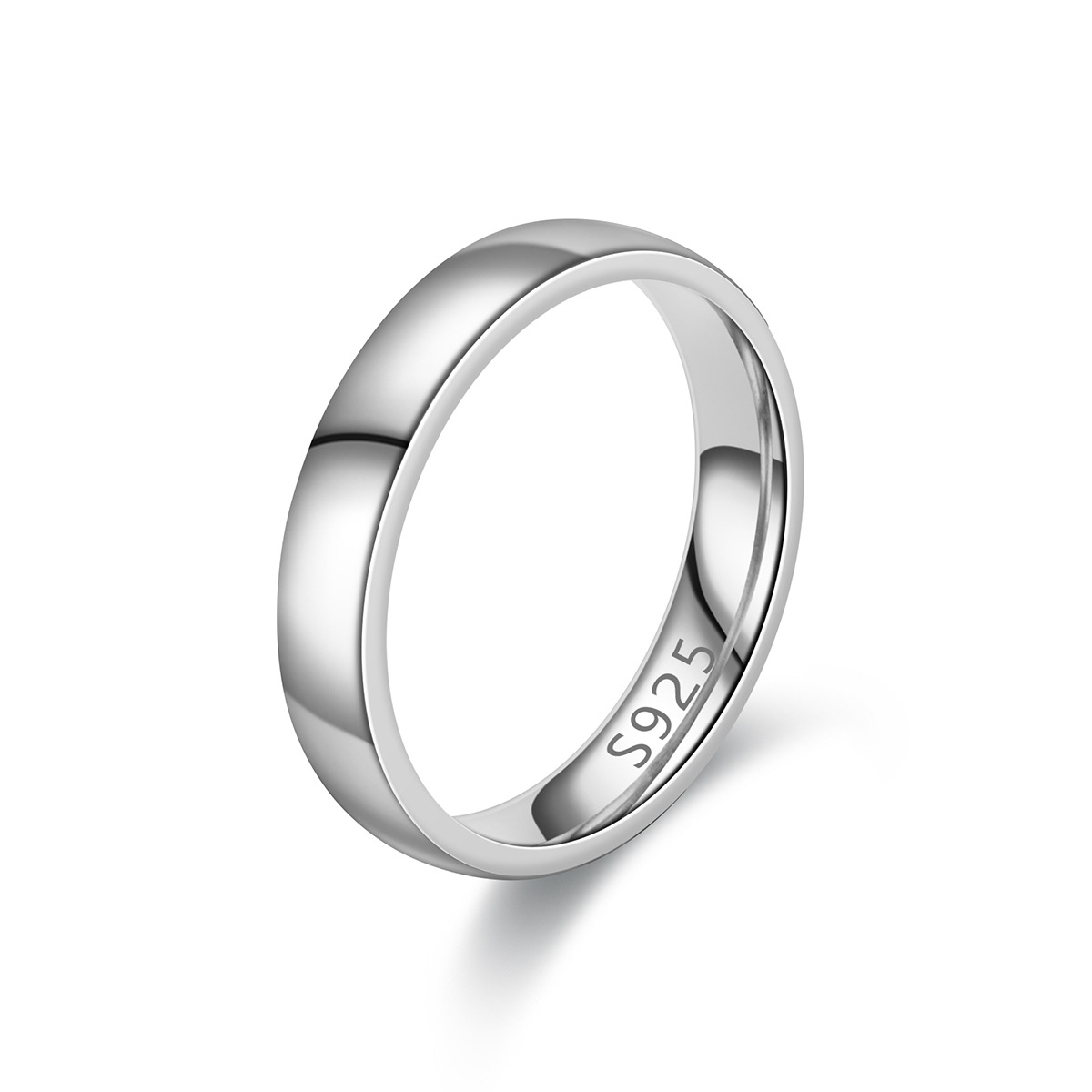 Fashion Simple 18k Gold Titanium Steel Ring display picture 2