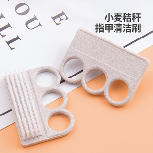Manicure Tools Horn Brush Dust Brush Nail Horn Brush Cleaning Hard Bristle Phototherapy Nail Surface Care Polishing Dust Brush