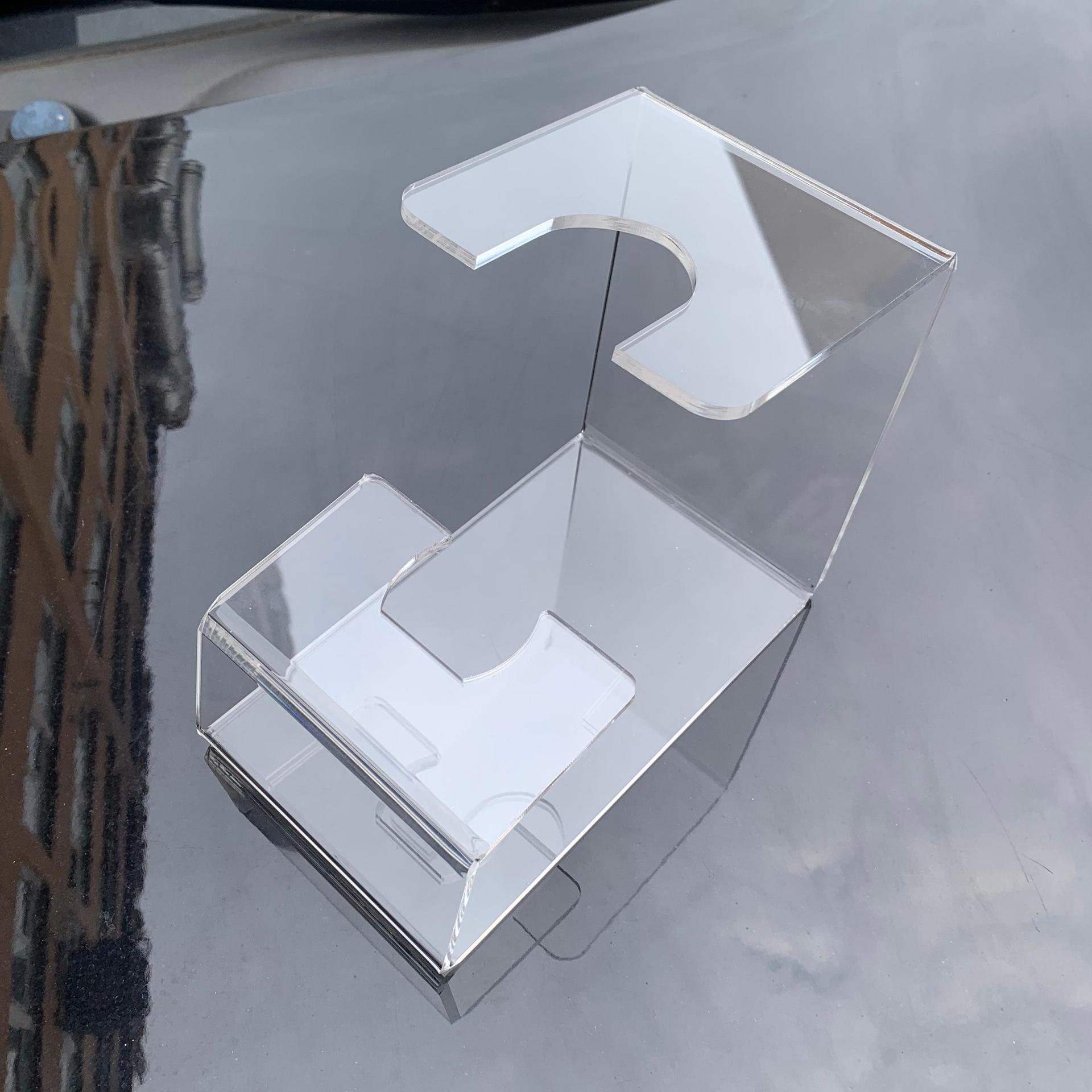 아크릴 디스플레이 스탠드 벤딩 핫 벤딩 헤어 클리퍼 디스플레이 스탠드 미용 기기 면도기 홀더 헤어 드라이어