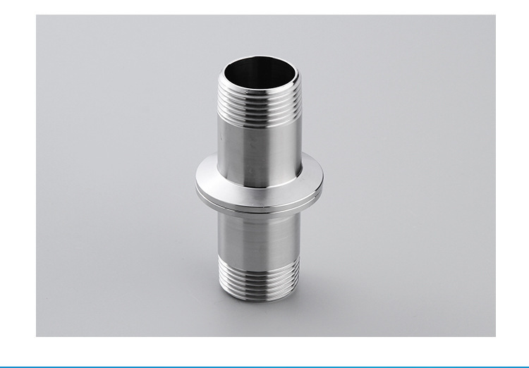 304钢卫生级快装卫生级外丝接头