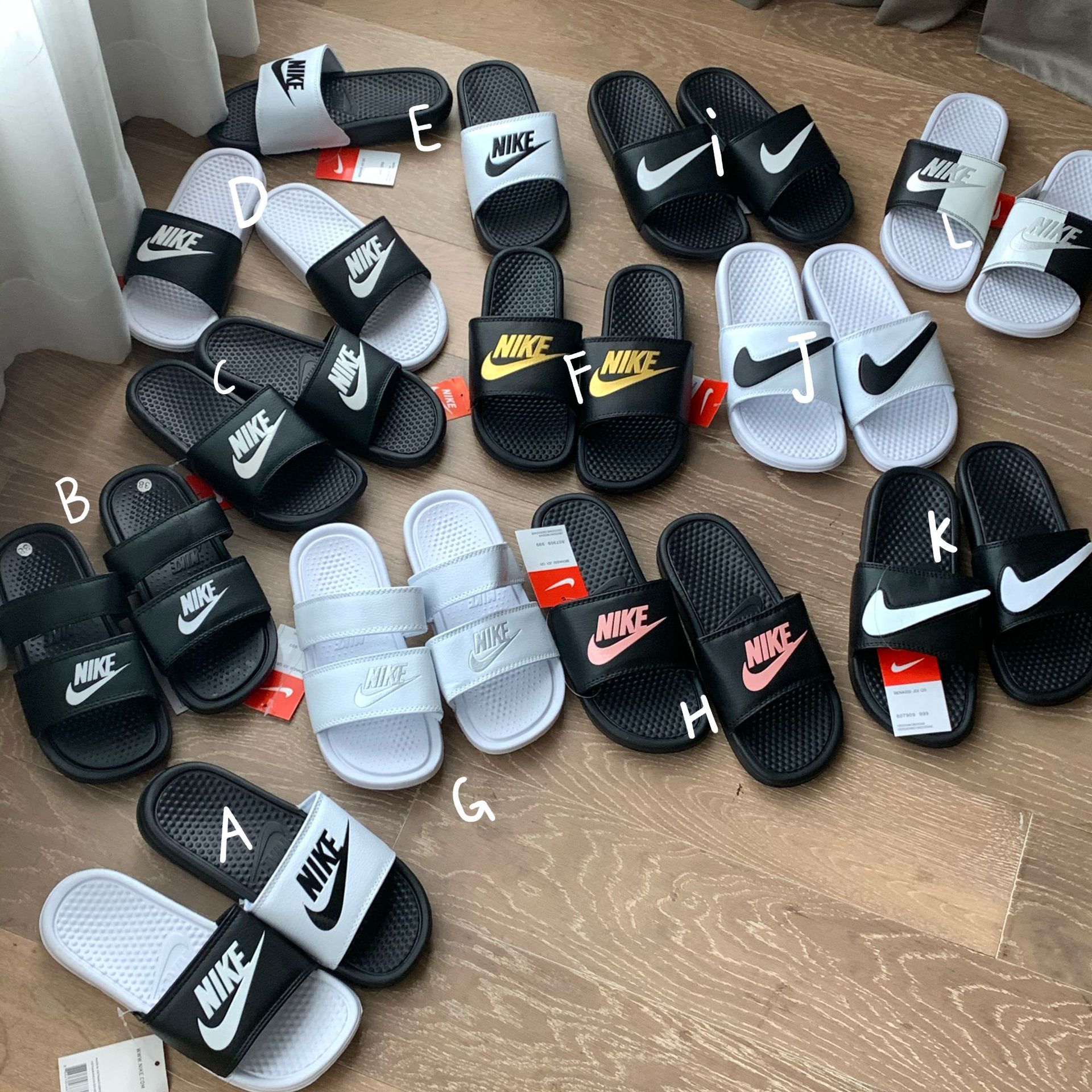 OFFCOURT pan puro gancho grande zapatillas deportivas zapatillas para hombres y mujeres Velcro de mujer chanclas ajustables