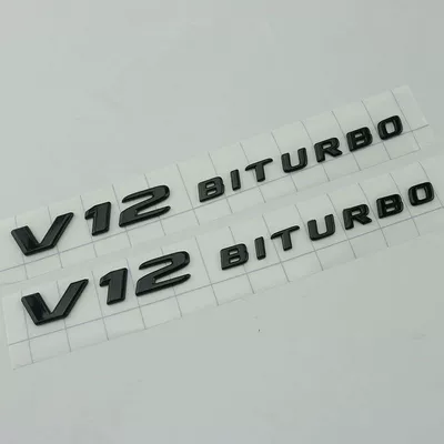 emblem, G63 lettering, AMG car: Car logo - standard-v12biturbo
