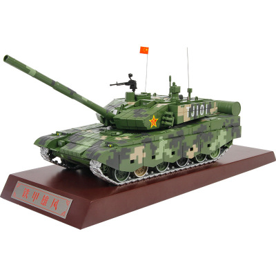 1: 32 Teer Bo 99 Tank Model alloy 99a MBT Metal Armored car military finished product base