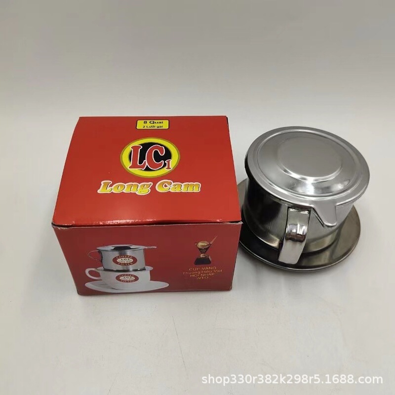 Vietnam Stainless Steel Pot Drip Coffee Pot 6Q7Q8Q New Product Vietnam Pot Coffee Press Pot Coffee Drip Pot