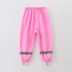 Children's rain pants for girls and boys, waterproof trousers for babies, rainproof, small, medium and large children's kindergarten comfortable play water and sand assault pants