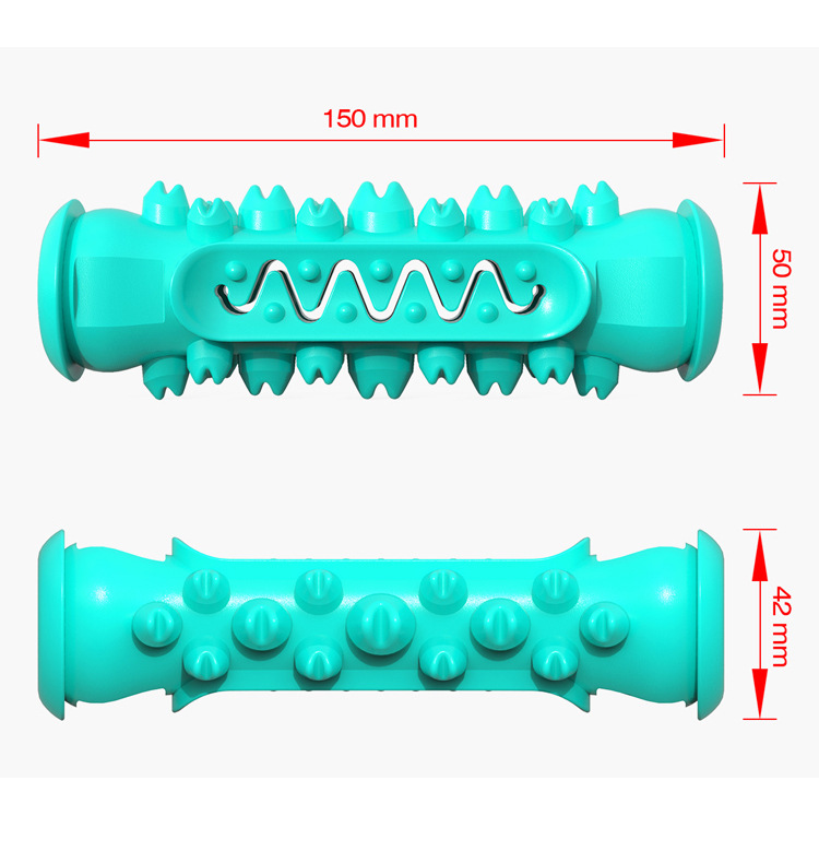 Osso de brinquedo resistente para cães limpeza e cuidado dental_voghion.com
