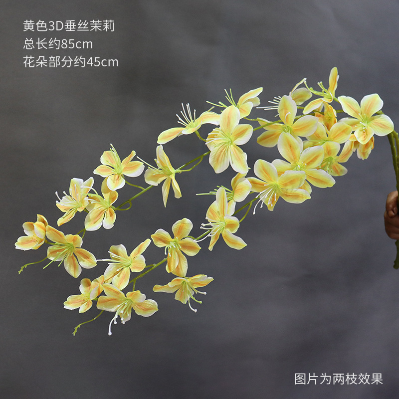 Serie de bodas de rosas amarillas Material floral de simulación Centro comercial de bodas Fondo de decoración de ventana Guía de ruta Arreglo floral Arreglo floral Arreglo floral