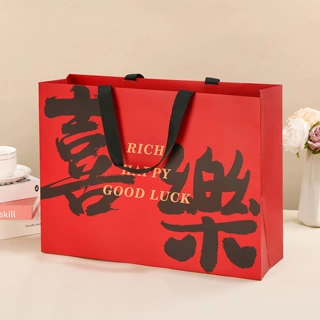 小批量无腰线纸袋定制烫金覆膜服装礼品购物袋源头厂家