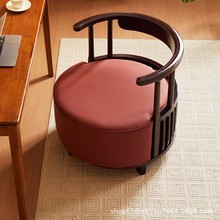 【乾坤旋转】全实木如意霸王龙阳台客厅卧室书房民宿实木椅可旋转