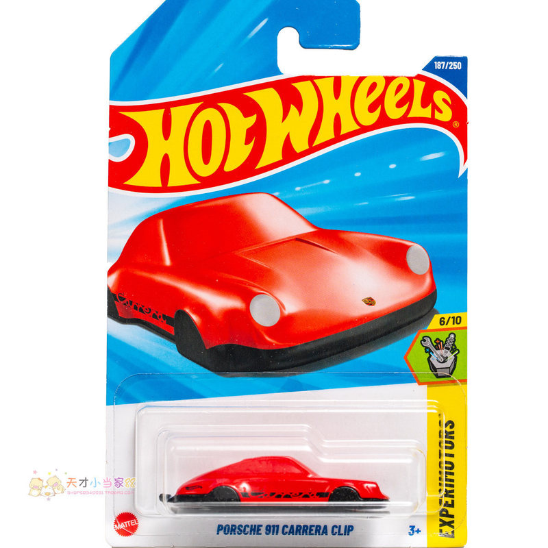 No. 134 Porsche 911 Porsche Pure Metal Keychain Without Wheels Red Hot Wheels Expe