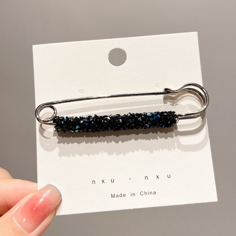 Falda con hebilla de cintura de perlas, circunferencia de cintura grande, cambio de artefacto, hebilla anti-luz, ropa, broche de diseño fijo