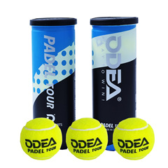 源头工厂跨境ODEA欧帝尔板球PADEL TOUR 45%羊毛毡天然橡胶内芯