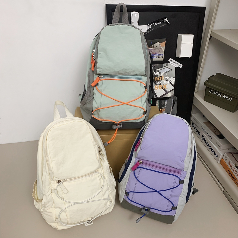 アウトドアレジャーバックパック2025新しいクロスストラップニッチ高価値バックパックカップル旅行バッグトレンディ|undefined