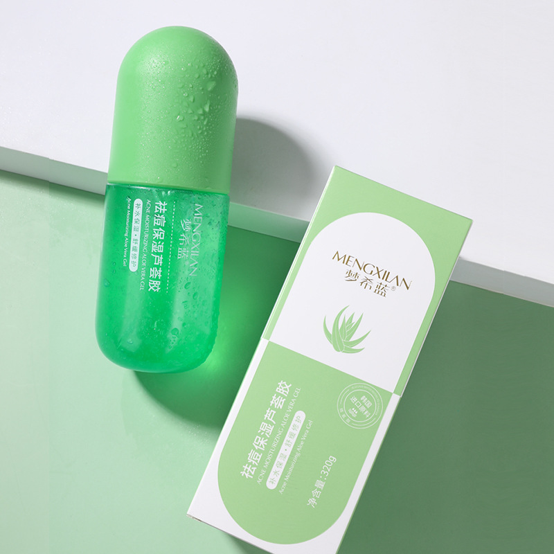 Acne treatment Moisture Aloe Vera Gel 320g Relieve Repair Desalination India refreshing Moisture Oil control Skin care products
