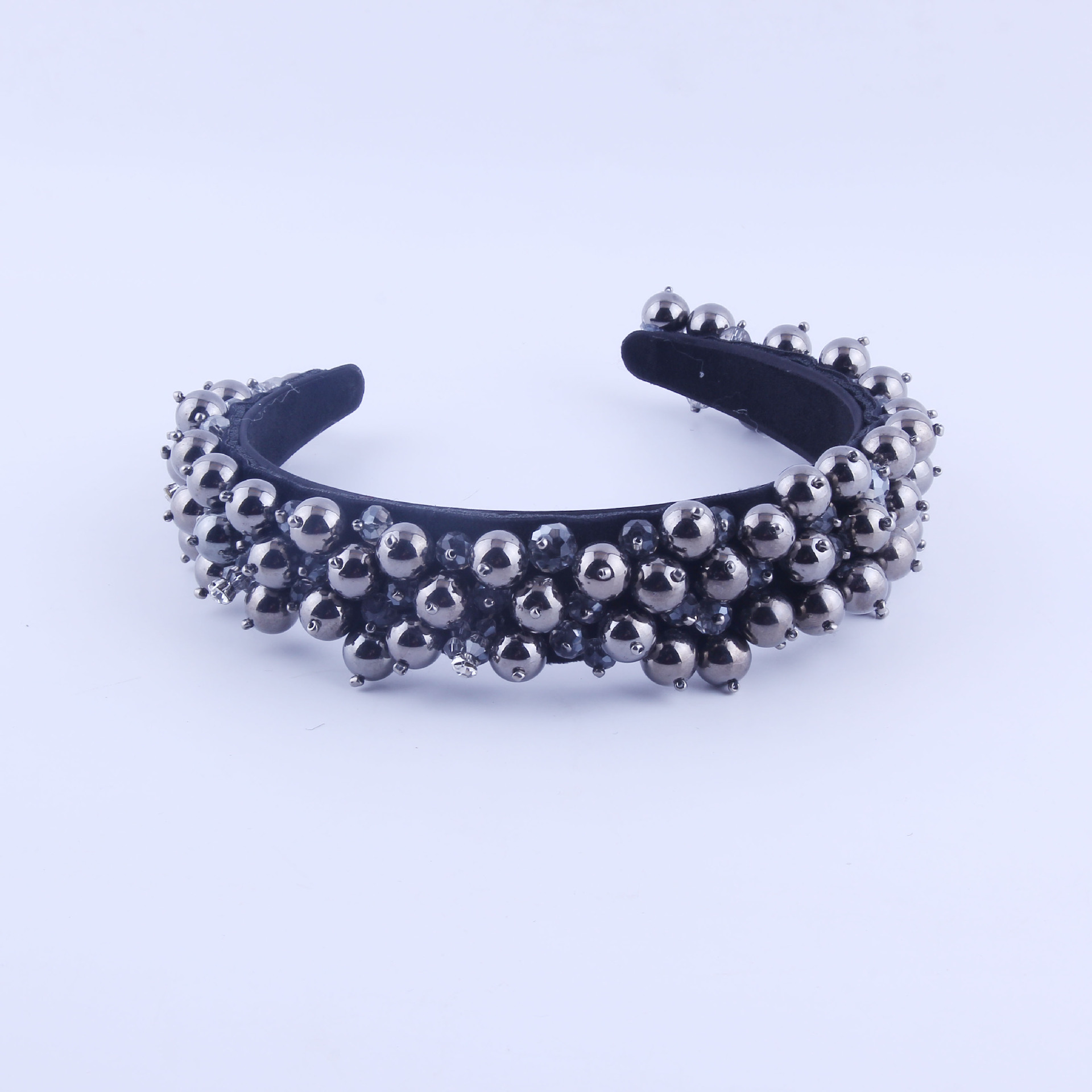 Diadema Con Tachuelas De Perlas Barrocas De Nueva Moda display picture 3