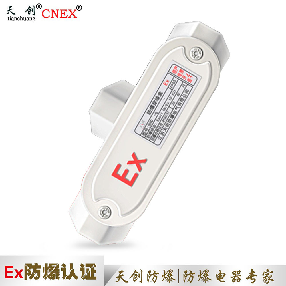 BHC系列防爆穿线盒 DN20三通 天创