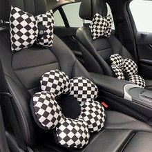 Car Gemini Headrest Lumbar Cartoon Neck Pillow Car Cervical Pillow Trendy Brand Creative Personalized Car Supplies