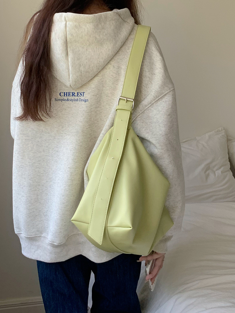 Ny uformell mote enkel sommer for kvinner, stor kapasitet crossbody-veske, kontorpendlerveske_voghion.com