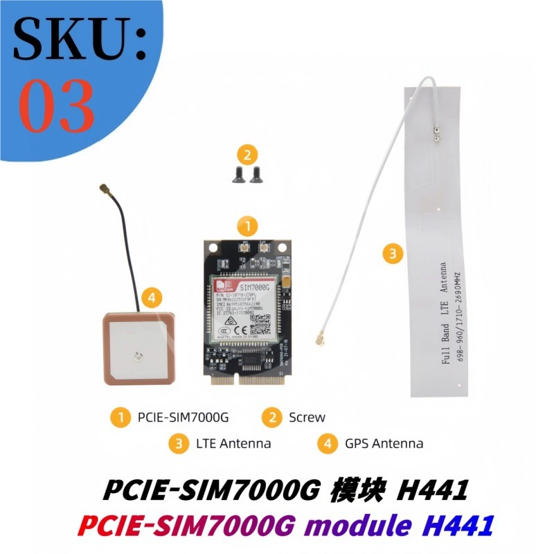 T-PCIE ESP32 PMU 2G 3G NB-IOT 4G CAT1 CAT4 GPS