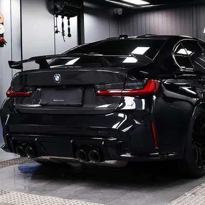 model rear spoiler carbon fiber | Fixed wind wing