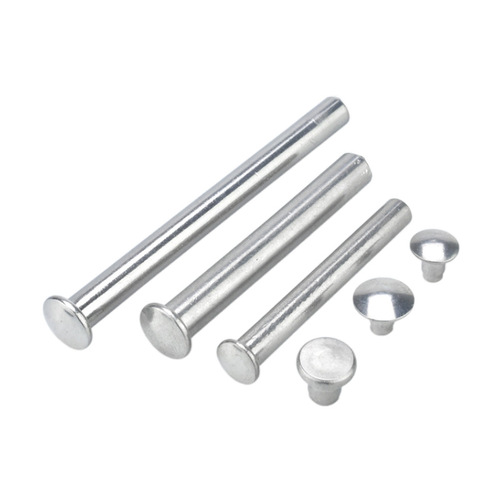 304 stainless steel flat round head tight nail M4M5 flat head nail to lock hollow mother-in-law screw rivet