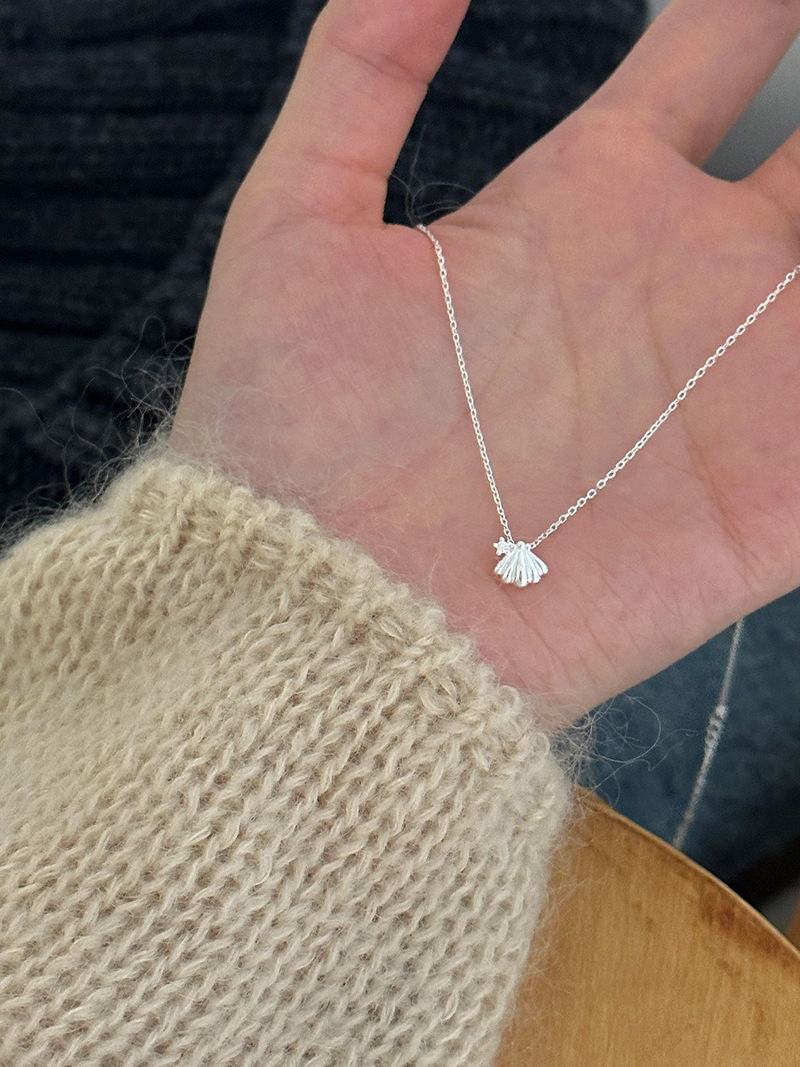 Collana di conchiglie, portafortuna, regalo di amicizia, gioielli da donna, idea regalo alla moda per lei_voghion.com