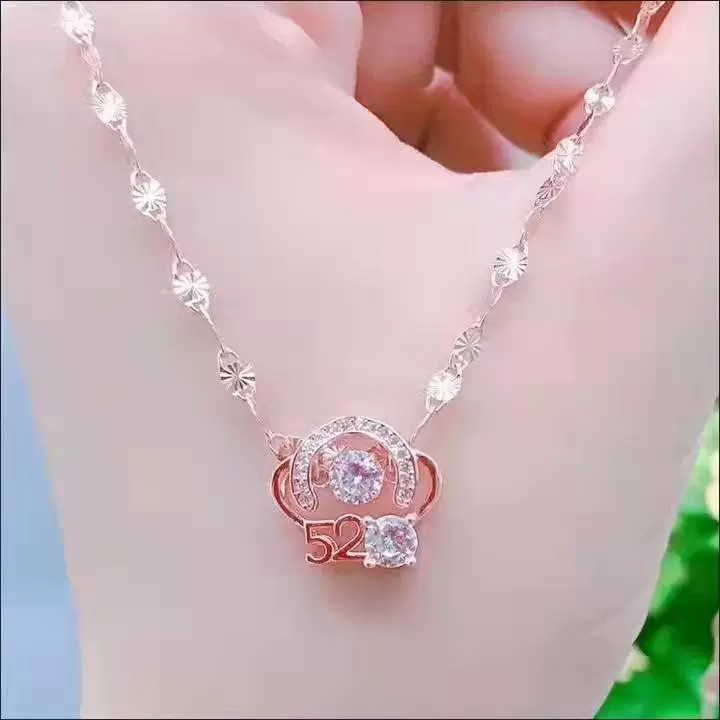 Модный кулон для друга, подвеска на День святого Валентина, со снежинками, корейский стиль, подарок на день рождения