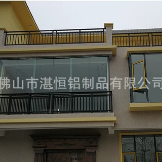 厂家供应建筑铝艺护栏铝合金阳台焊接别墅小区围栏园艺家用栏杆