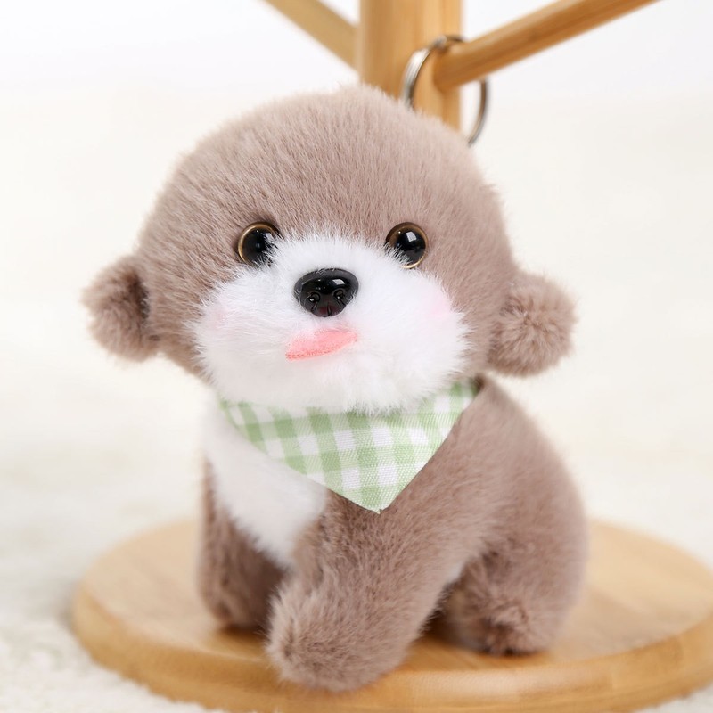 かわいい子犬ペンダントウエストハイランド犬ぬいぐるみおもちゃ人形バックパックキーホルダーペンダントガールフレンドギフト|undefined