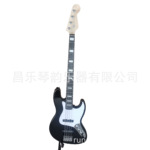 梧桐木杨木实木枫木电贝斯JB-200JB4/5教学新手电吉他乐器贝司
