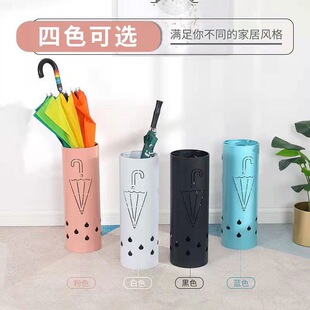 雨伞架公用酒店 大堂家用伞筒雨伞桶铁艺收纳桶落地式放伞架子-阿里巴巴