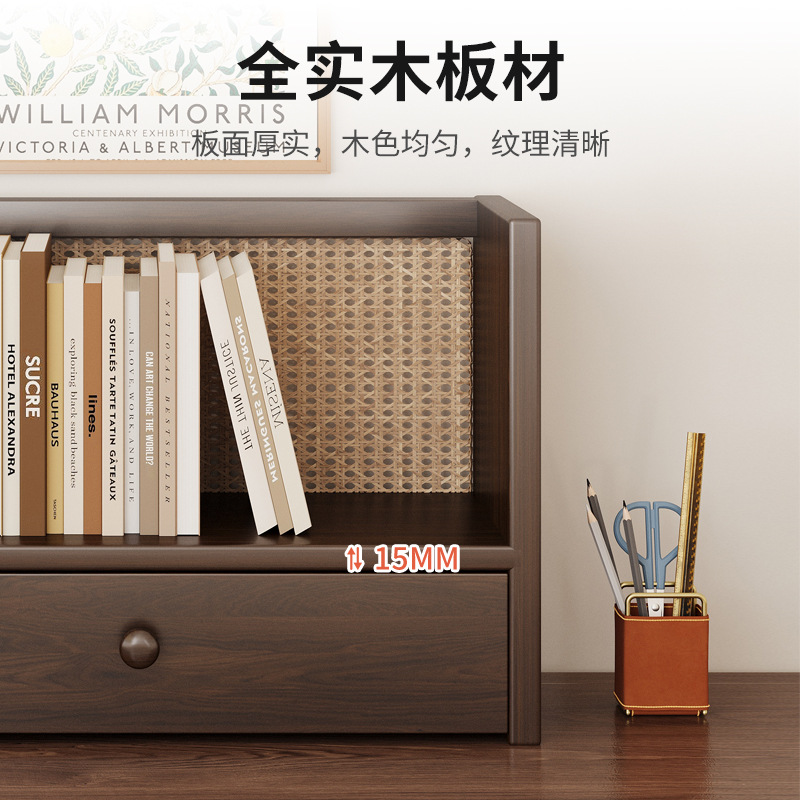 Estante Bogu de escritorio Estante de juego de té pequeño Estante de té de estilo antiguo nuevo chino Mesa de té Estante de taza de té Colocación de tetera