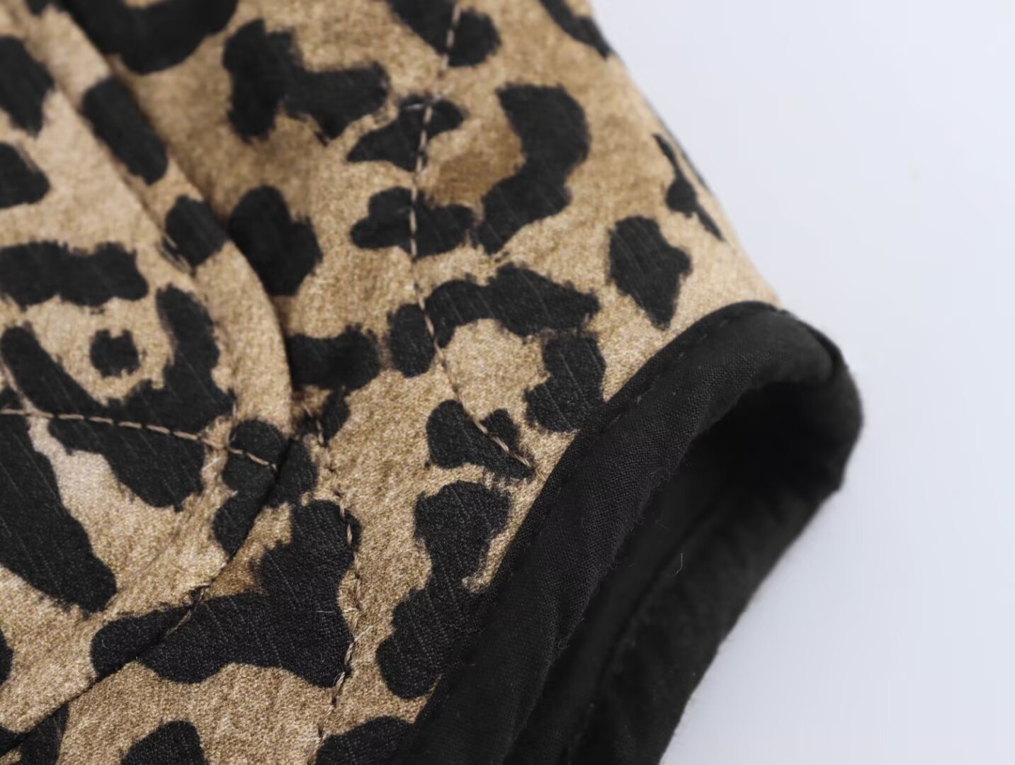 Women's Streetwear Leopard Single Breasted Cardigan Cotton Clothes display picture 18