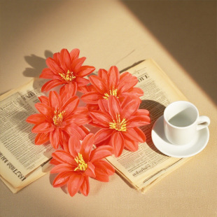 Yiwu simulation flower factory wholesale simulation Flower 2 layer peony silk flower head flash cloth fake flower lotus flower