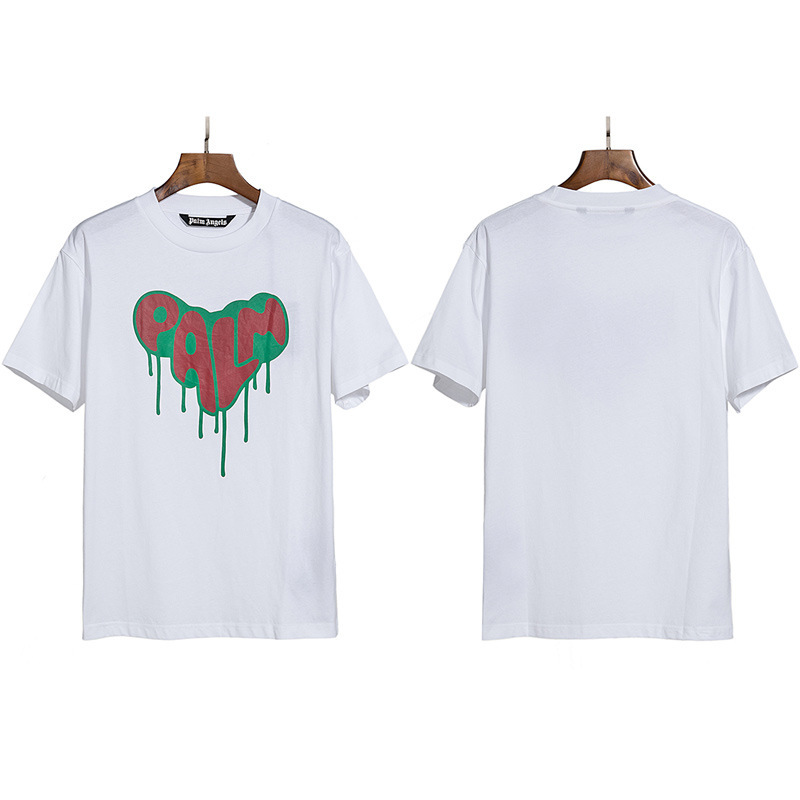PALM半袖の正しいバージョン パームエンジェルス ヘッドレスベア エンジェルス バタフライプリント Tシャツ テディベア 半袖|undefined
