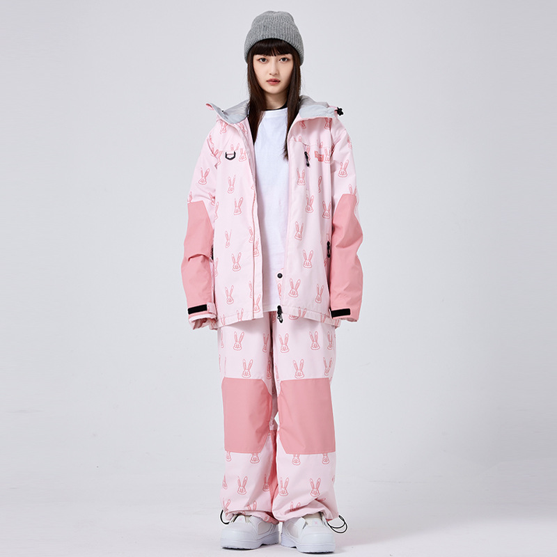 Winter ski waterproof ski suit