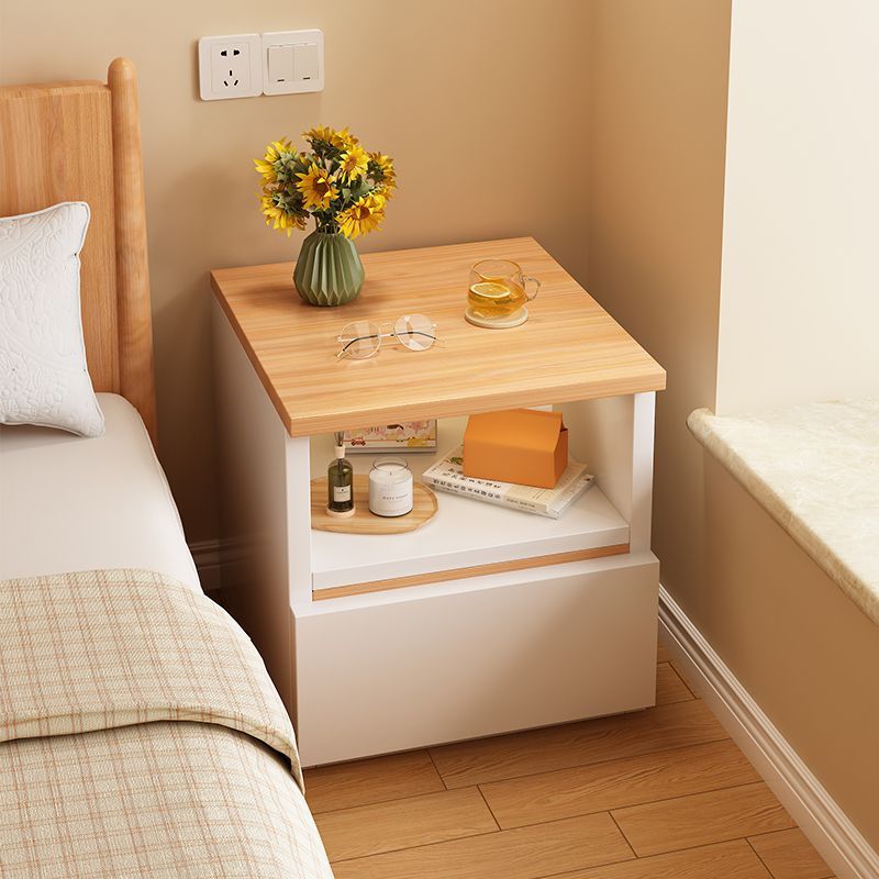 Home Bedside Table Simple Modern Bedroom Bedside Side Cabinet Light Luxury High-End Bedside Cabinet Storage Cabinet Small Cabinet