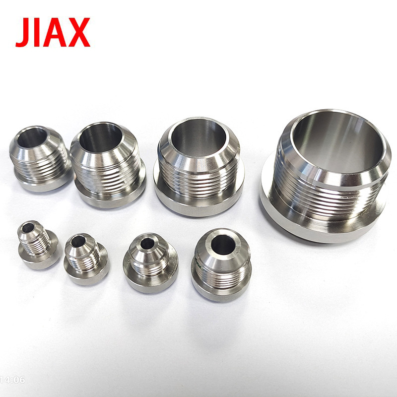 Adaptador de rosca para enfriador de aceite 304 de acero inoxidable modificado para automóvil 3/4/6/8/10/12/16/20AN