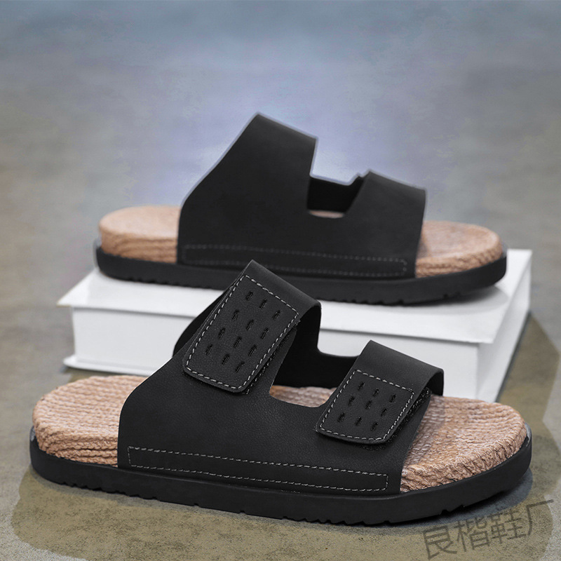 Jinjiang Designer Style 2025 Men's Sandals for Summer, Dual-Use for Outdoor Wear and Drivers, Men's Sports Slippers Jinjiang Designer Style 2025 Men's Sandals for Summer, Dual-Use for Outdoor Wear and Drivers, Men's Sports Slippers