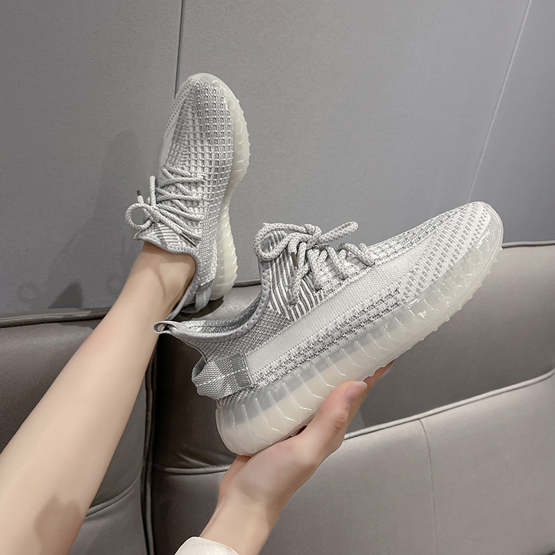 Popcorn zapatos de coco de fondo suave muy popular transpirable zapatos de correr para las mujeres primavera nueva zapatilla casual Mujer