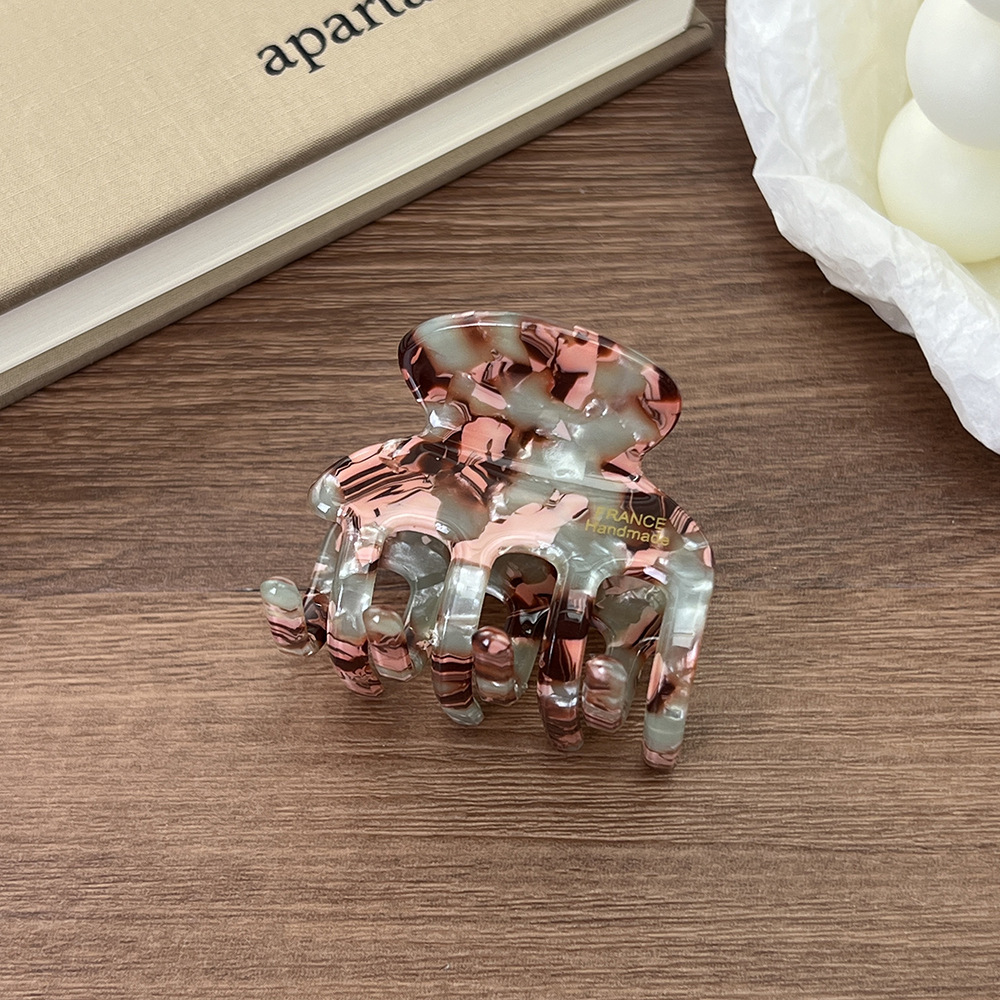 4cm 길이의 치아 뼈 클립 핑크 그린