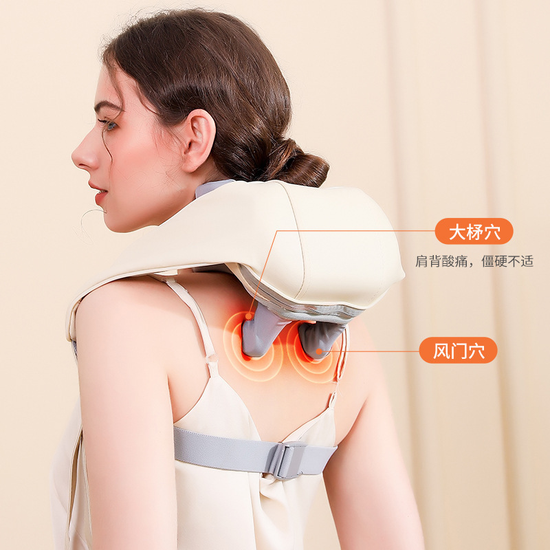 国境を越えた売れ筋の新しい肩と首のマッサージ機頚椎温湿布家庭用頚椎マッサージ機|undefined