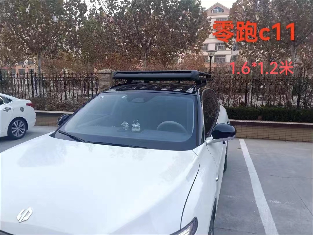 Car Luggage Rack Luggage Rack Basket Universal Roof Rack Basket Car Off-road SUV Modified Aluminum Alloy Roof Frame